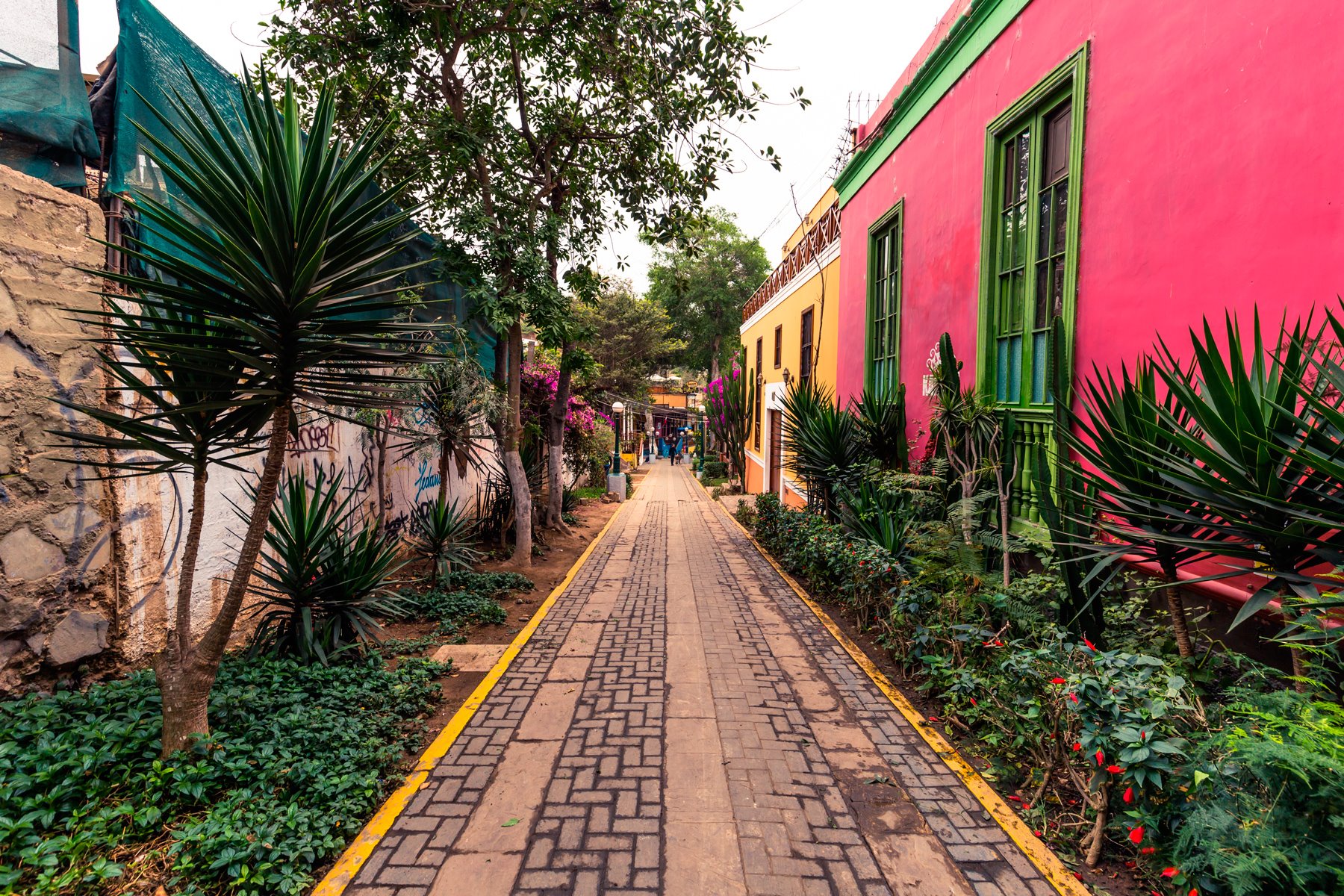 Barranco, bohemian neighborhood and home of artists Peruvian Sunrise
