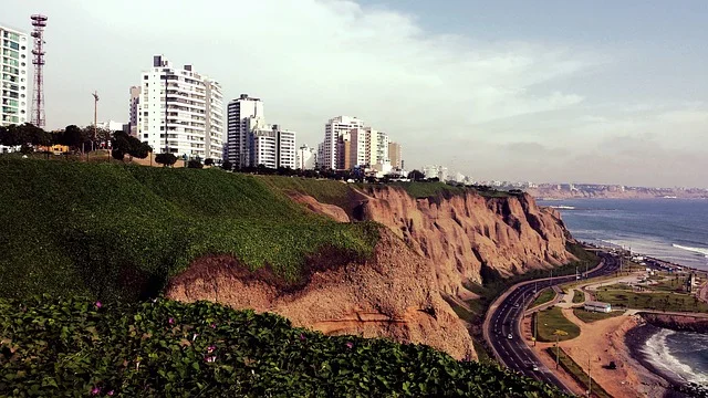 Miraflores the most famous district in lima | Peruvian Sunrise