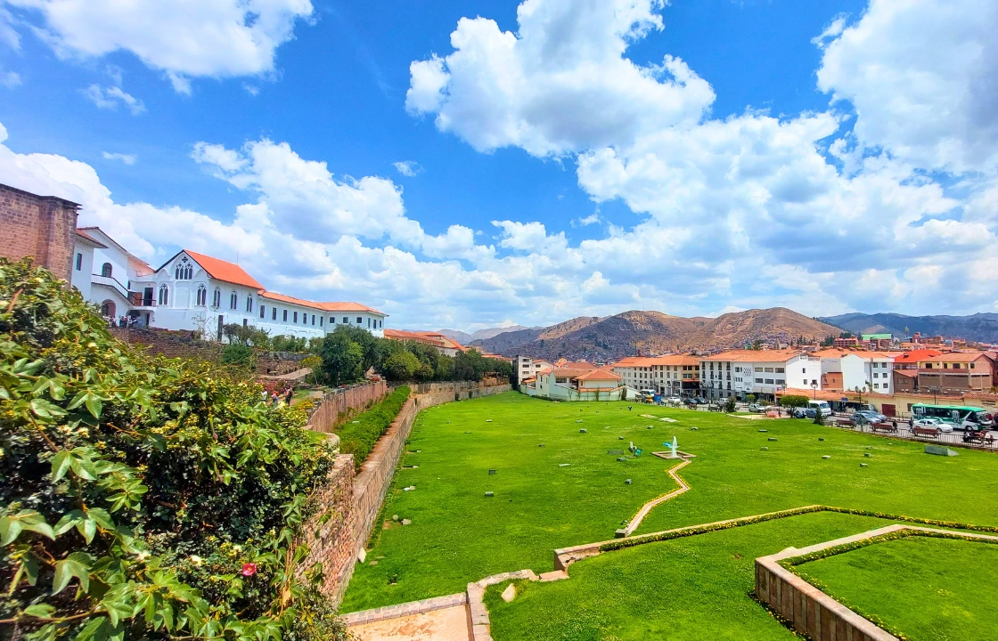 View of Cusco from the Coricancha, Cusco, Peru | Peruvian Sunrise