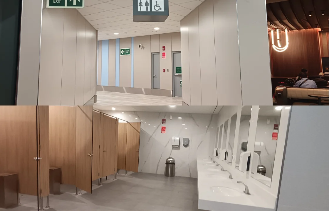 New Lima Airport bathrooms | Peruvian Sunrise