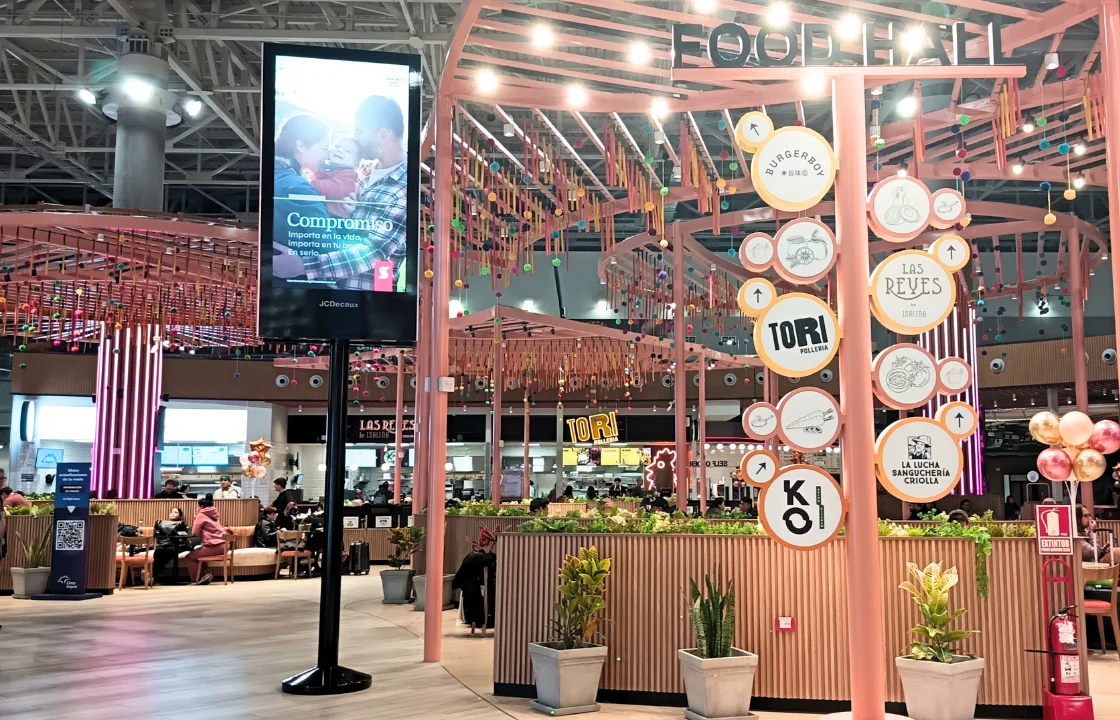 Food Hall and Restaurants at New Lima Airport | Peruvian Sunrise