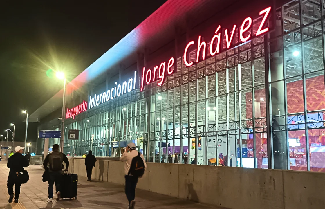 new lima international airport portrait | Peruvian Sunrise