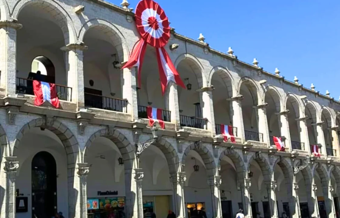 How Peru celebrates Independence Day portrait | Peruvian Sunrise