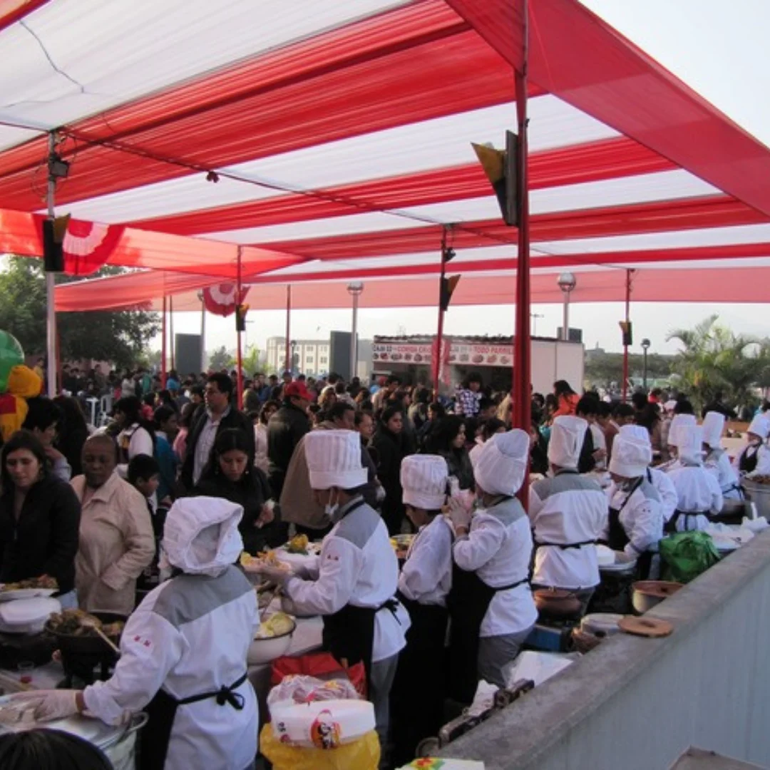 Peru Independence Day Food at Fair | Peruvian Sunrise