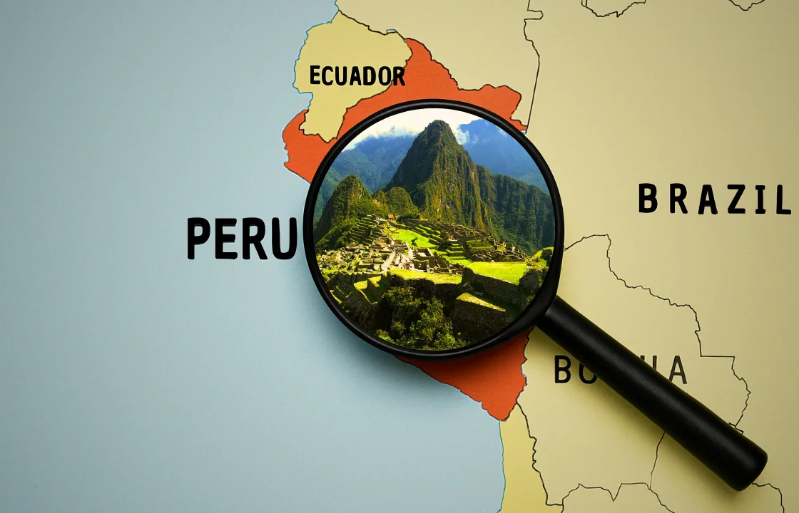 Where is Machu Picchu portrait | Peruvian Sunrise