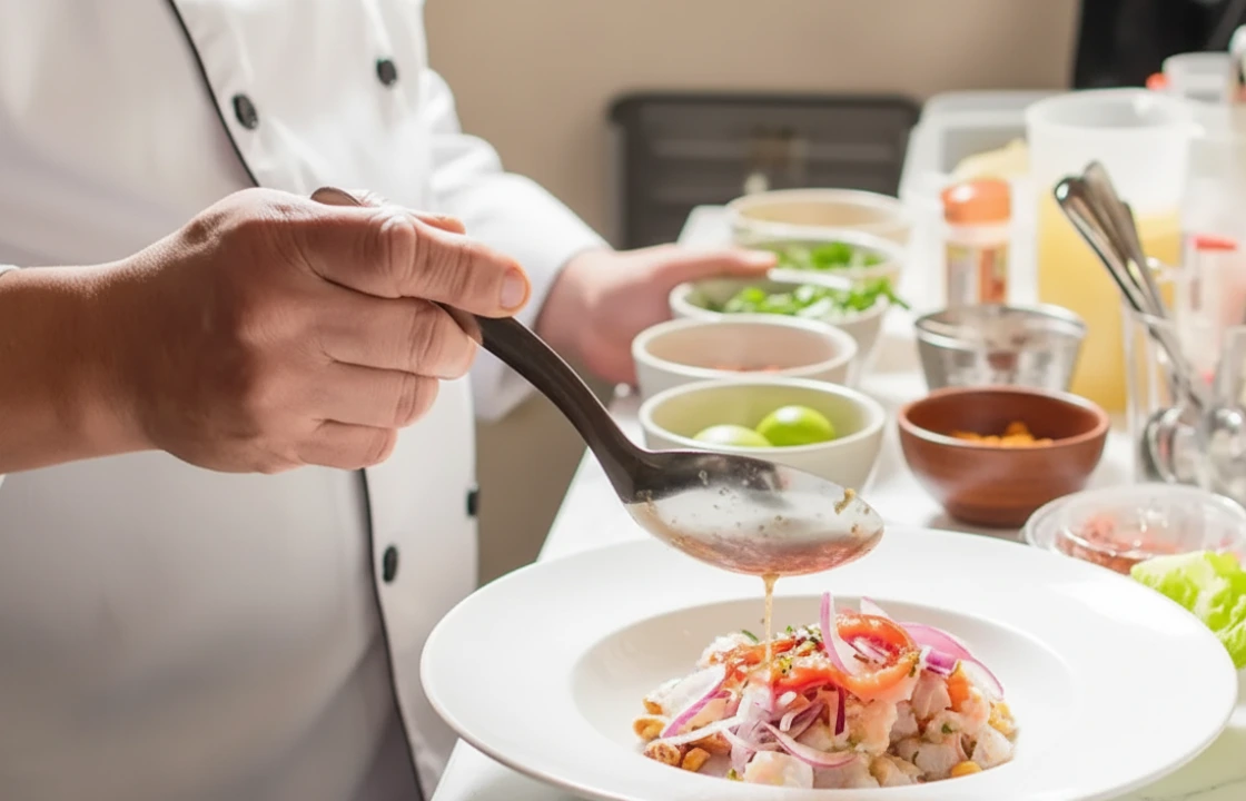 Ceviche Peru cooking | Peruvian Sunrise