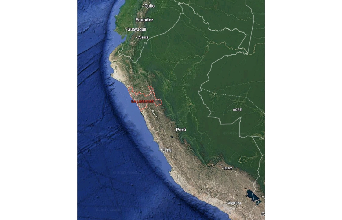 Trujillo Peru Map La Libertad | Peruvian Sunrise