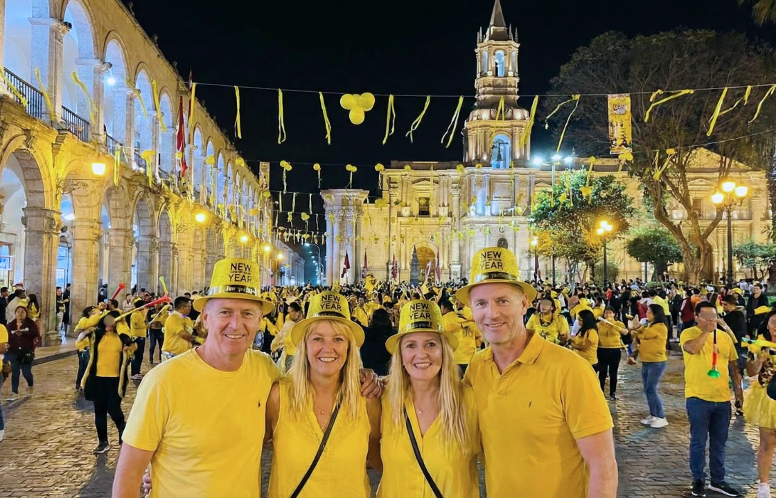 Benefits of traveling for New Year Peru portrait | Peruvian Sunrise