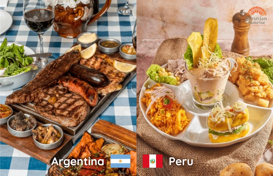 Argentina vs Peru Food | Peruvian Sunrise