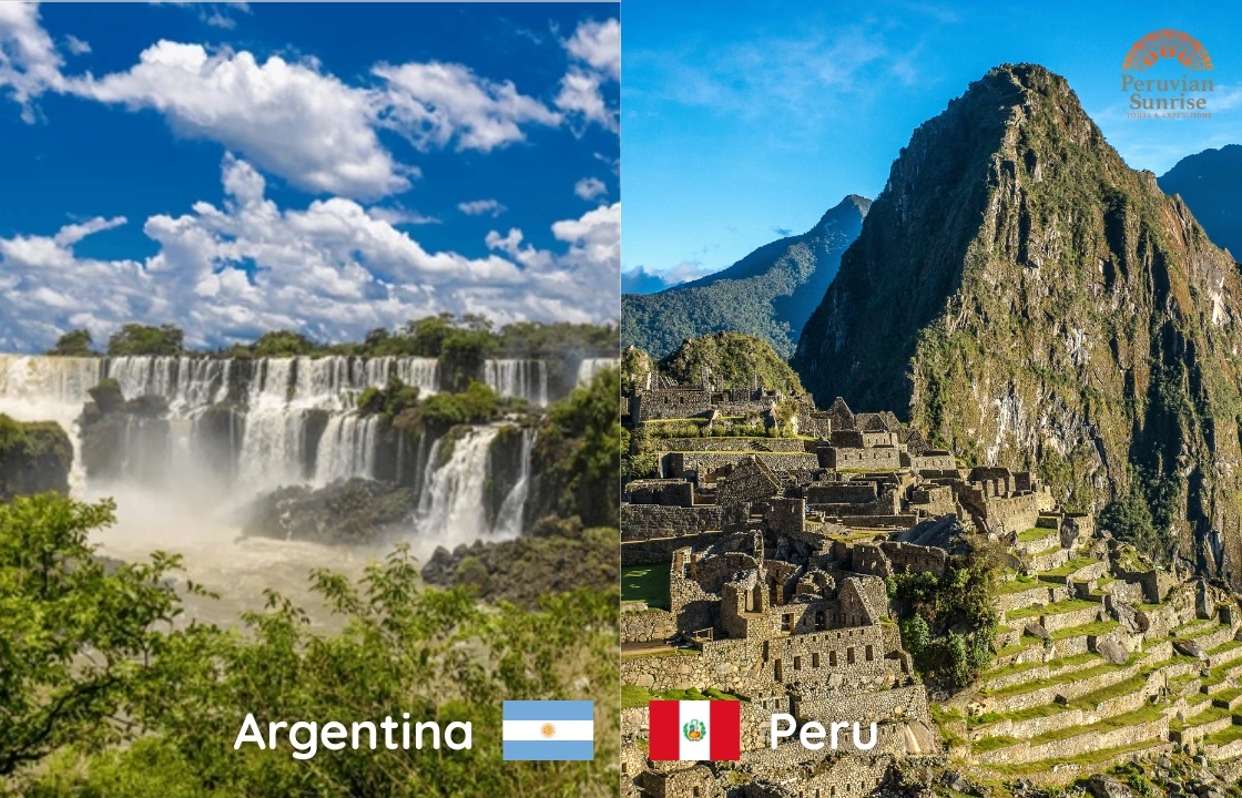 Argentina vs Peru Iguazu Machu Picchu | Peruvian Sunrise