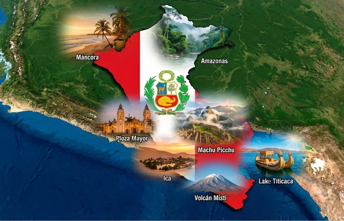 Peru top destinations by region portrait | Peruvian Sunrise