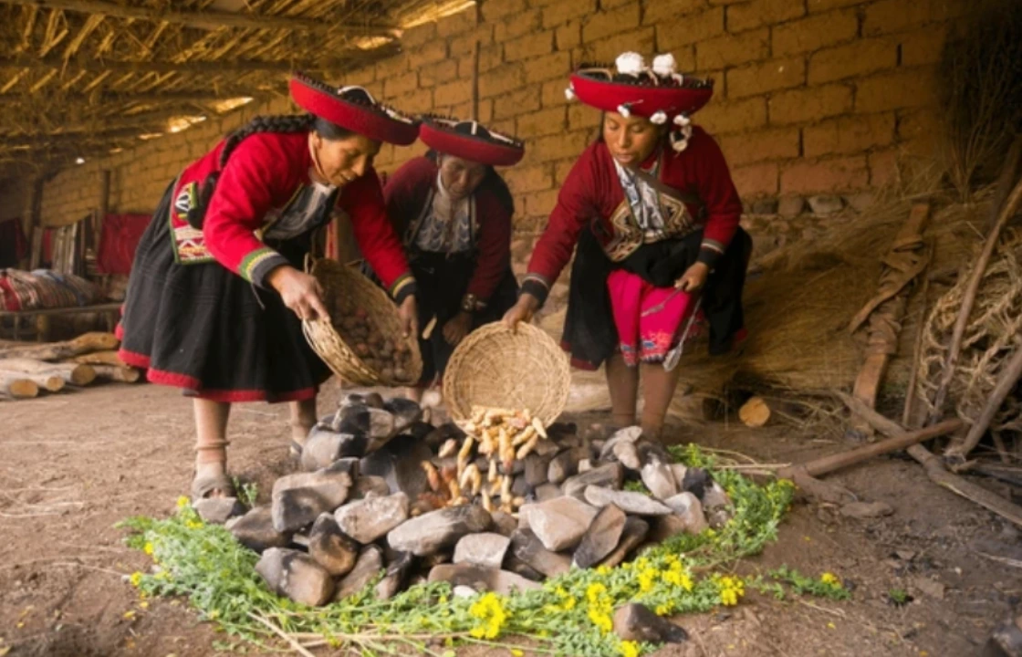 Peruvian preparation pachamanca | Peruvian Sunrise