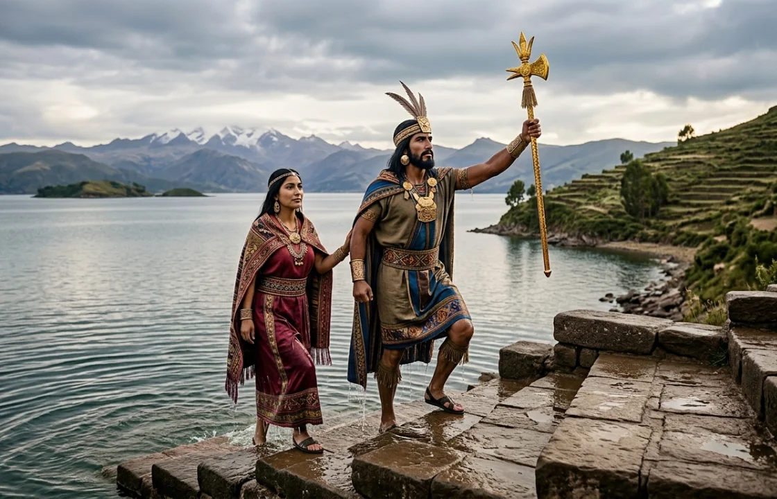 Peru Inca origin legends portrait | Peruvian Sunrise