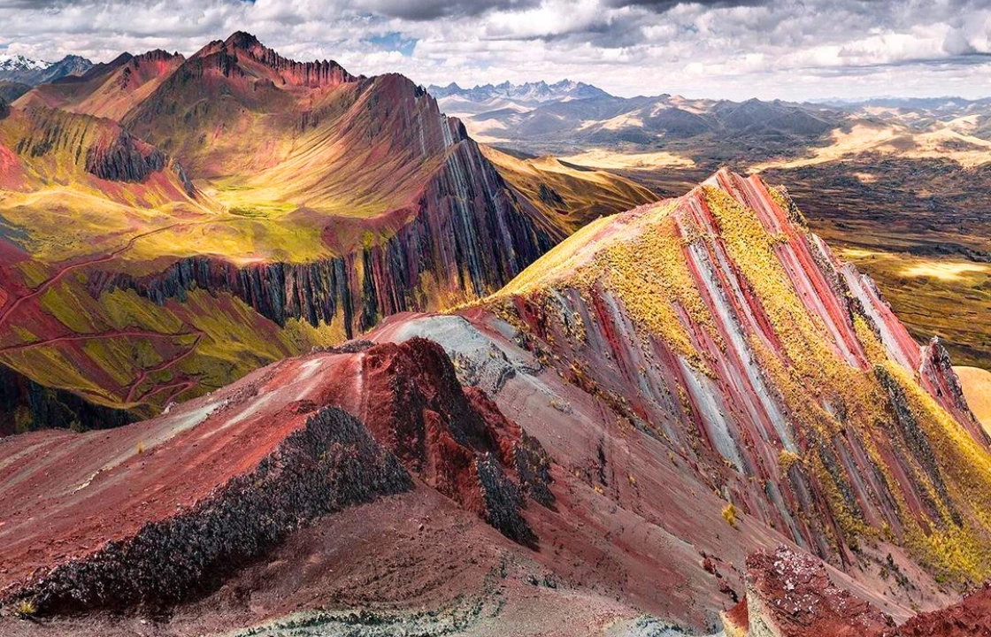 Rainbow Mountains Peru Pallay Punchu | Peruvian Sunrise