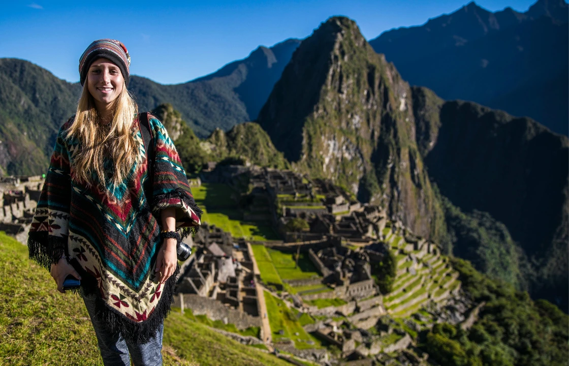 stand in front of machu picchu | Peruvian Sunrise