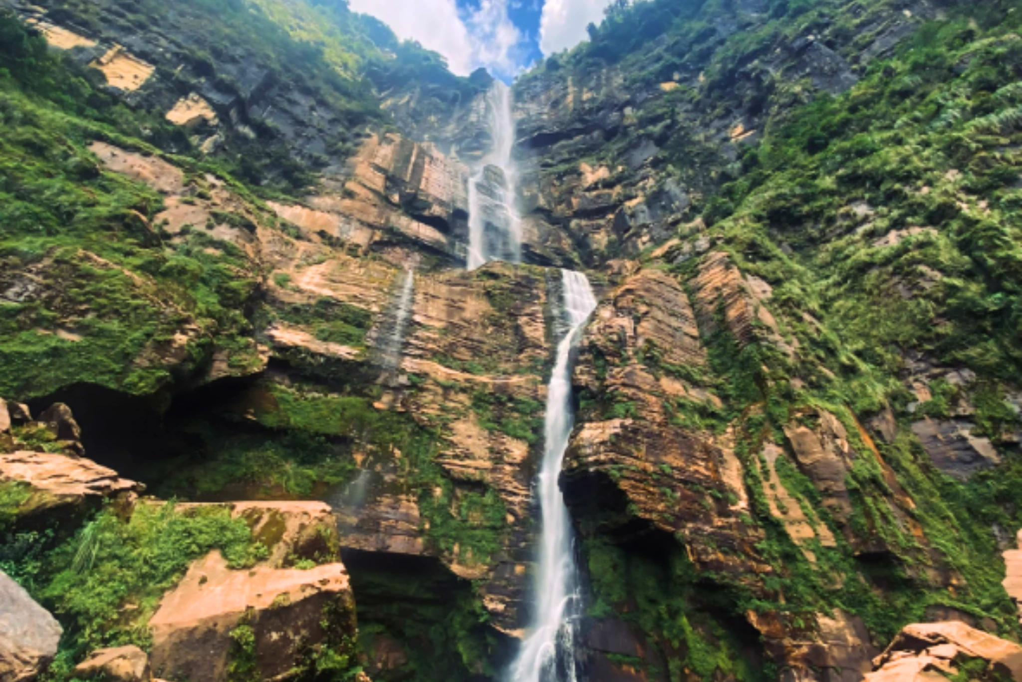 Waterfalls Peru Chinata | Peruvian Sunrise Waterfalls Peru Chinata | Peruvian Sunrise