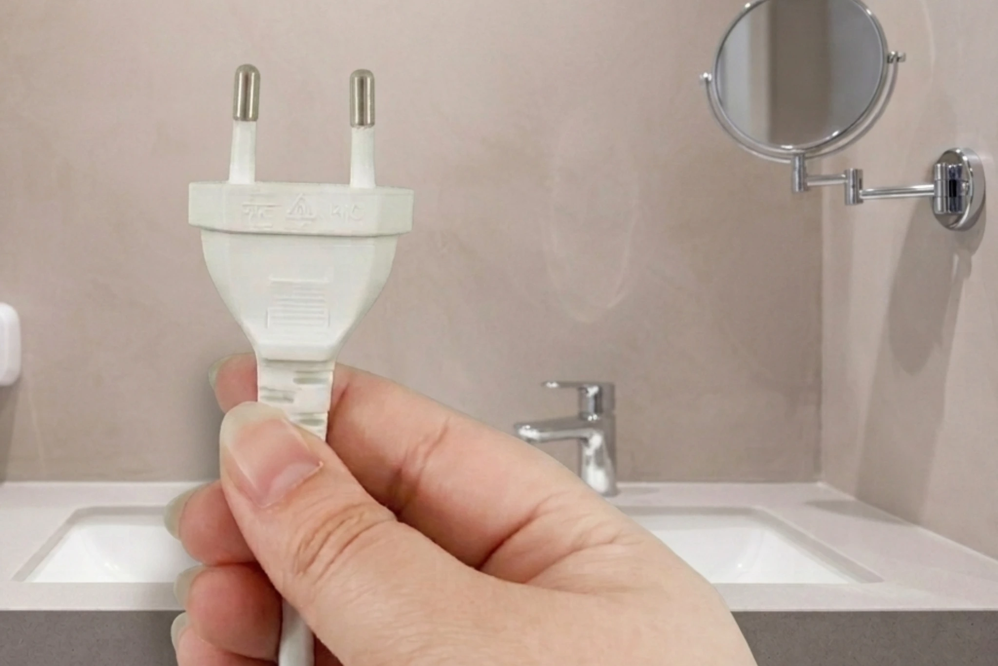 Charging in Peru round plug | Peruvian Sunrise