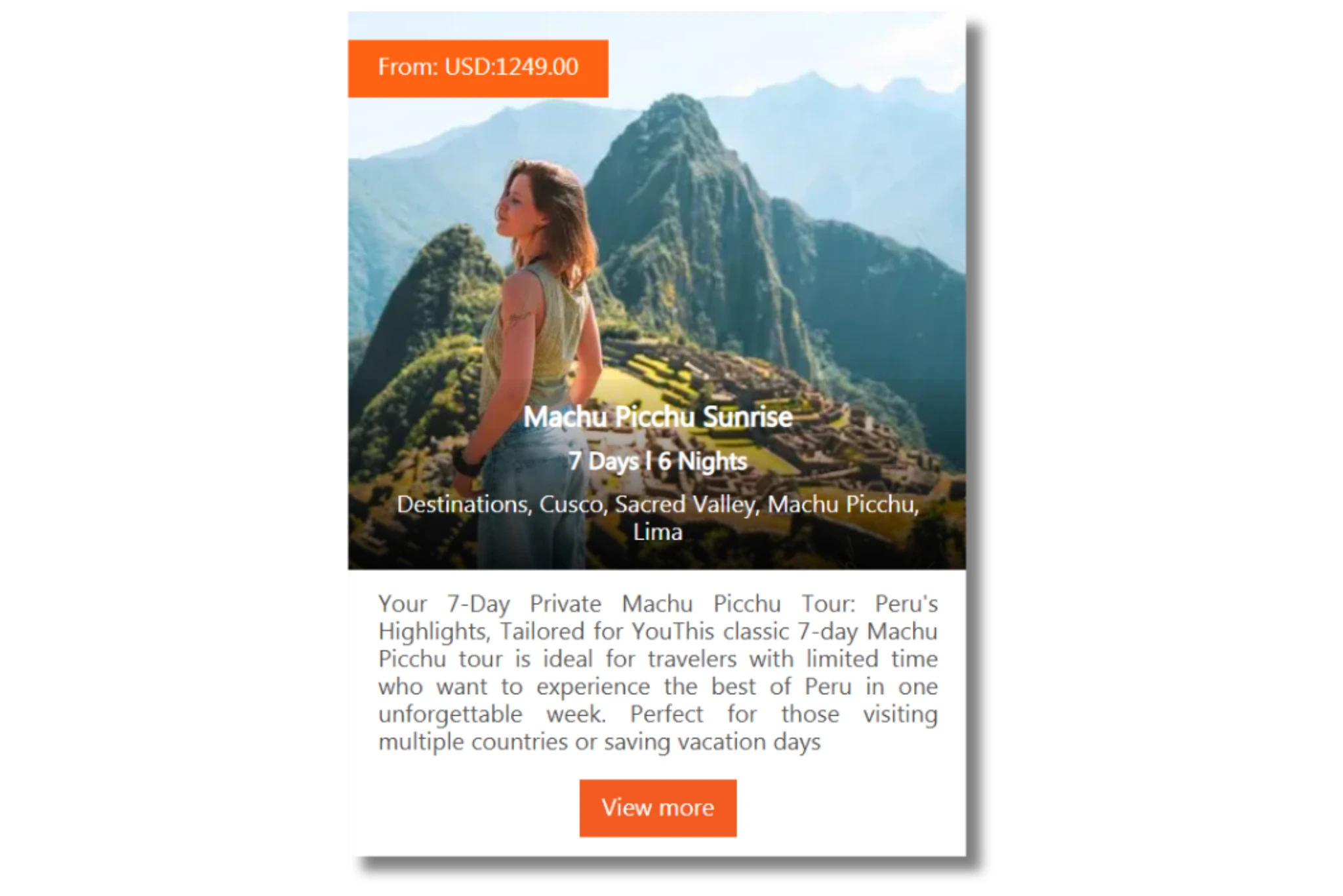 Machu Picchu Tours: Machu Picchu Sunrise | Peruvian Sunrise Machu Picchu Tours: Machu Picchu Sunrise | Peruvian Sunrise