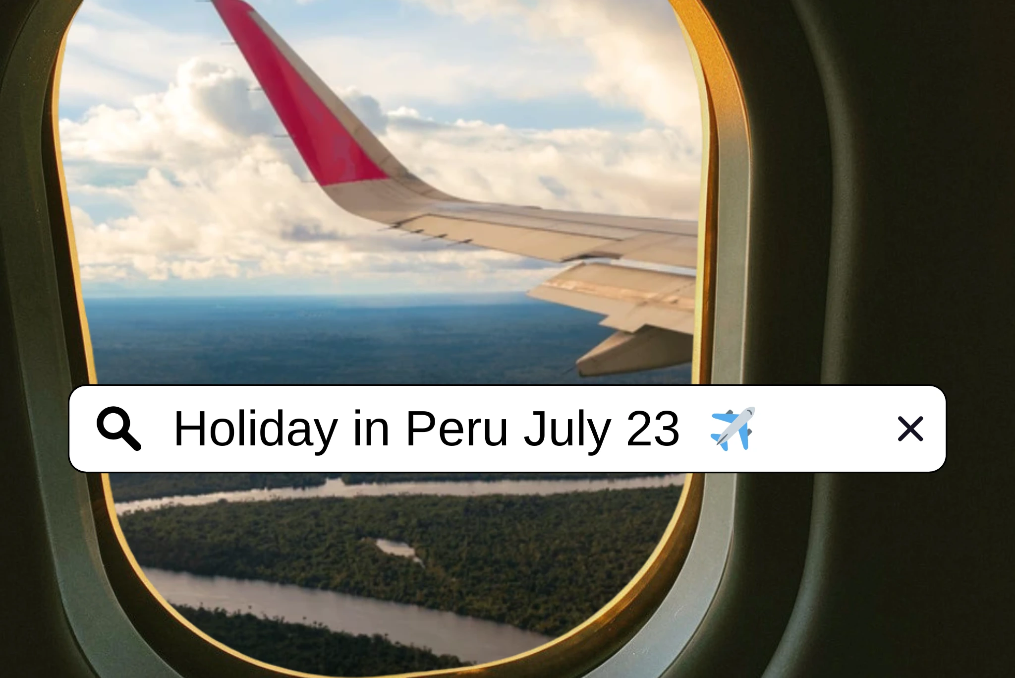 July 23 Peru Holiday portrait | Peruvian Sunrise