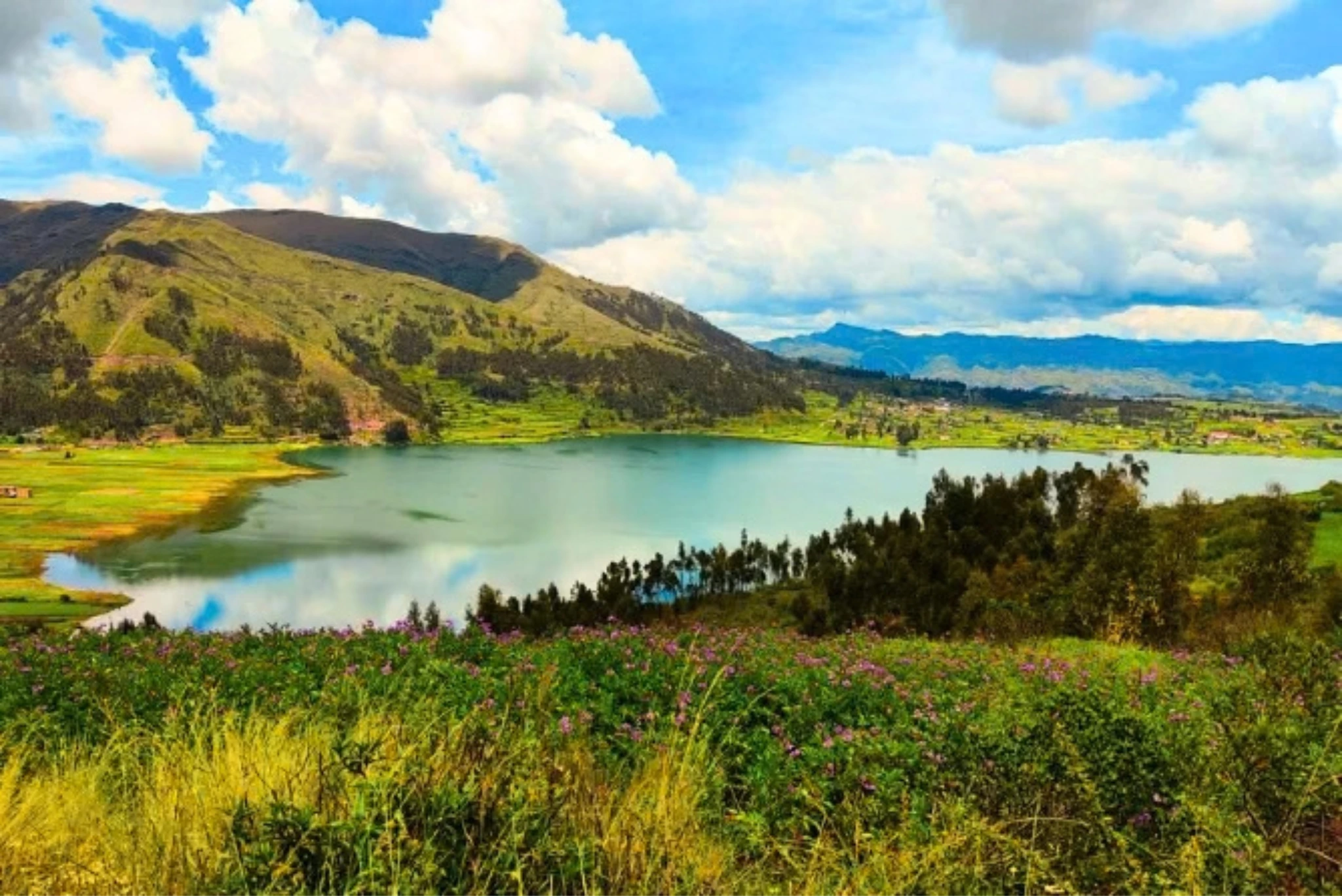 Chinchero Cusco Peru Piuray Lagoon | Peruvian Sunrise