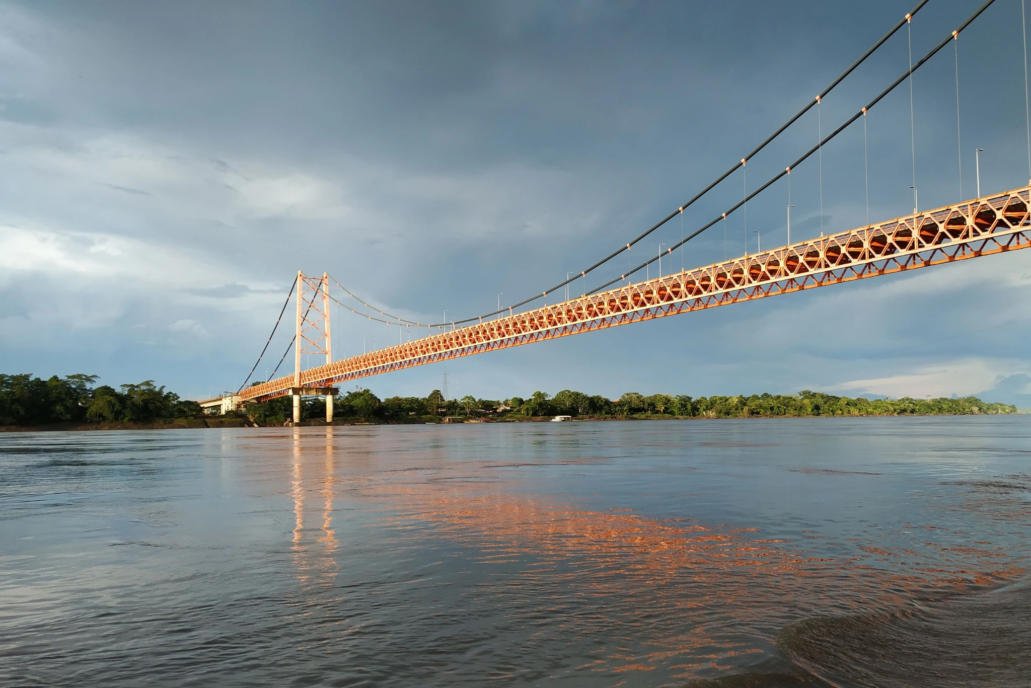 Puerto Maldonado Peru bridge | Peruvian Sunrise Puerto Maldonado Peru bridge | Peruvian Sunrise