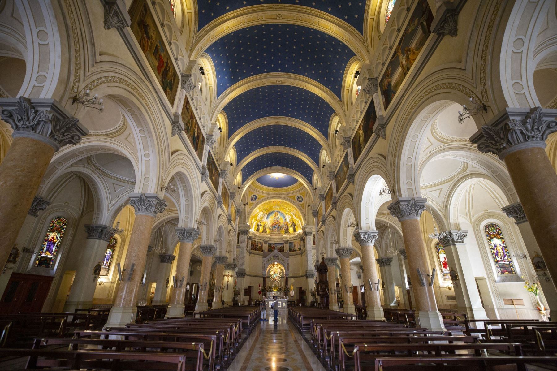 Basilica of Maria Auxiliadora in Lima