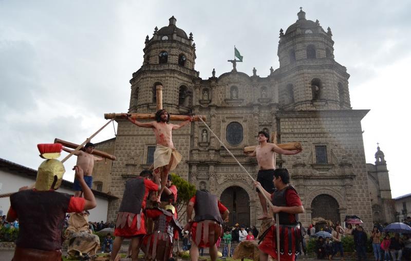 Celebración de Semana Santa Cajamarca