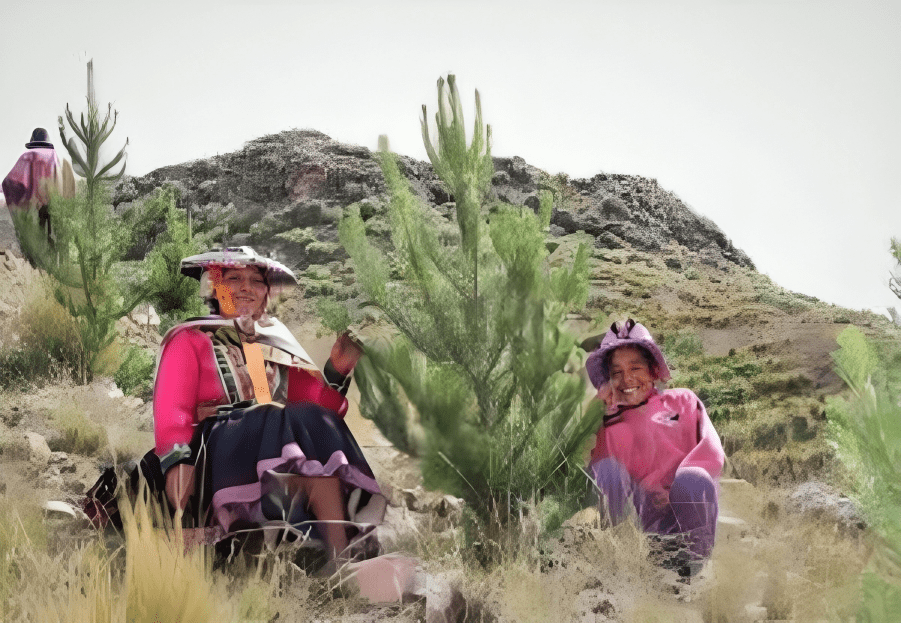 Mother and Daughter peru | Peruvian Sunrise