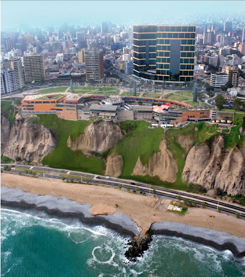 larcomar miraflores peru lima, shopping mall with an ocean view | Peruvian Sunrise