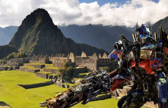 Machu Picchu in the Transformers’ Movie - Peruvian Sunrise