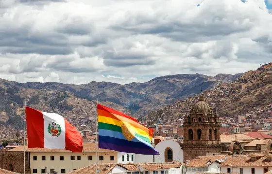 cusco-flag-portrait | Peruvian Sunrise