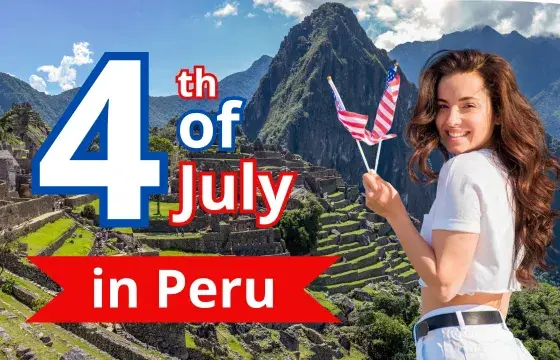 4th of July celebration in Peru portrait | Peruvian Sunrise