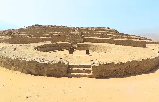 Caral Peru portrait | Peruvian Sunrise
