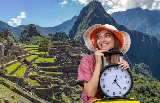 Time in Peru portrait | Peruvian Sunrise