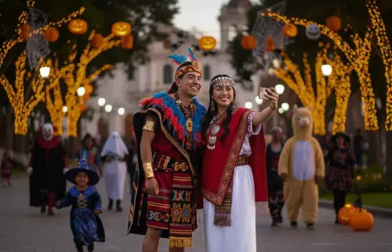 Halloween in Peru 2025 portrait | Peruvian Sunrise