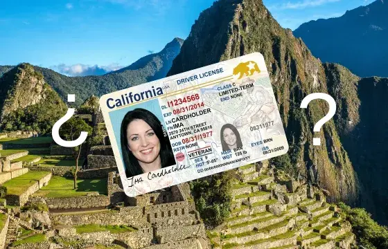 Real ID USA travel to Peru portrait | Peruvian Sunrise