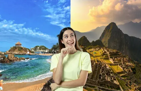 Peru Colombia combined trip portrait | Peruvian Sunrise Peru Colombia combined trip portrait | Peruvian Sunrise