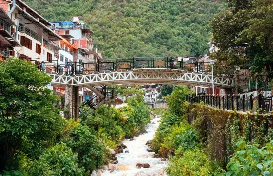 Aguas Calientes Machu Picchu Town portrait | Peruvian Sunrise