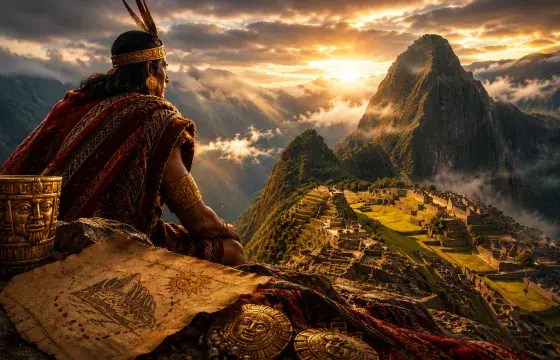 El Dorado Peru Machu Picchu portrait | Peruvian Sunrise