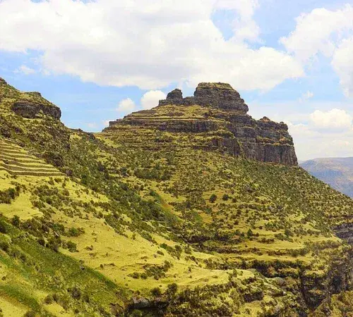 tres cañones portrait | Peruvian Sunrise
