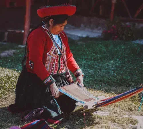 trip andean community portrait | Peruvian Sunrise