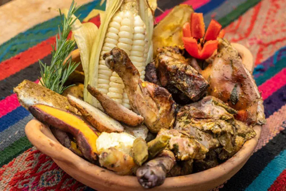 Enjoy a delicious Pachamanca | Peruvian Sunrise