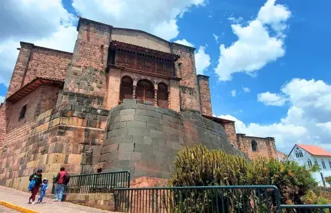 Coricancha outside | Peruvian Sunrise